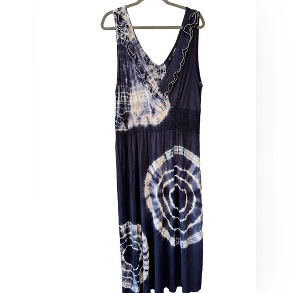 Diva Collection Tie Dye Sun Dress - Picture 1 of 9